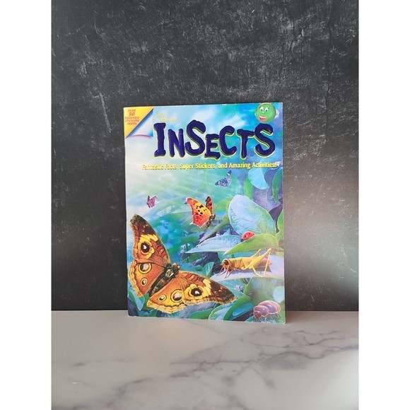 Let's Discover Insects Fantastic Facts, Super Stickers, And Amazing Activities - Picture 1 of 10